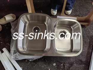 10.0mm 1.2mm 두께 스터렌스 스틸 주방 싱크장 직사각형 캐비닛 디자인 설치가 쉽습니다