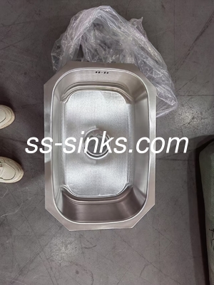 SUS304 로프트 키친 등급 스테인리스 스틸 단 그릇 싱크 싱크장