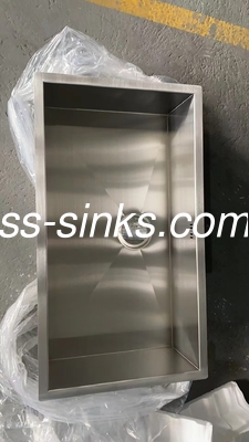 DIY 맞춤형 스테인리스 스틸 단일 그릇 수제 싱크장