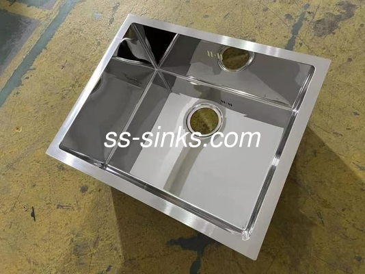 하부 기구 수제 싱크 컵 2 대 220mm 컵 깊이 및 편리한 설치