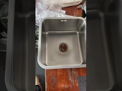 40 * 40cm 평방 단일 그릇 하부 싱크 캐비닛에 설치하기 쉽습니다