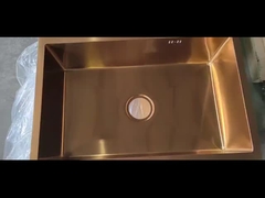 금색 스테인리스 스틸 부엌 싱크대 싱크대 오버플로 홀